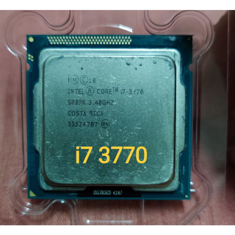 intel CPU i7 3770 LGA1155 มือสองราคาพิเศษตัวสุดท้าย
