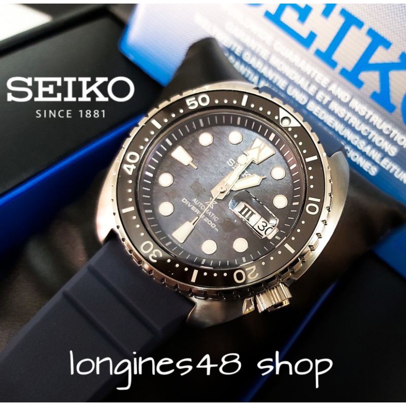 
SEIKO PROSPEX AUTOMATIC DIVER'S 200m. Save The Ocean Special Edition : SRPF77K

