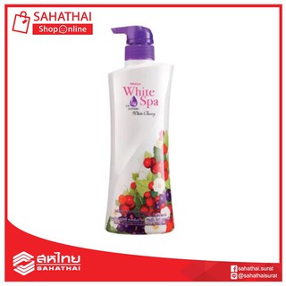 Mistine White Spa White Berry UV White Lotion 400 ml ไวท์สปาเบอรี่ 400 มล.