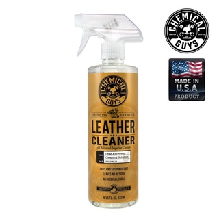 (ของแท้💯%) Leather Cleaner : Chemical Guys น้ำยาทำความสะอาดหนังแท้ หนังสังเคราะห์