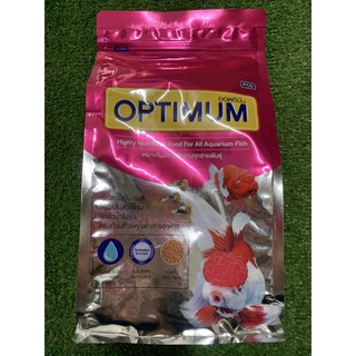 อาหารปลาสวยงาม OPTIMUM 1000g เม็ดจิ๋ว สูตรเร่งโต เร่งวุ้น เร่งสี