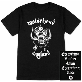 เสื้อยืด พิมพ์ลายโลโก้ Motorhead England War Pig สไตล์คลาสสิก ไม่ซ้ําใคร สําหรับผู้ชาย SML-2 badhabitmerch 816590