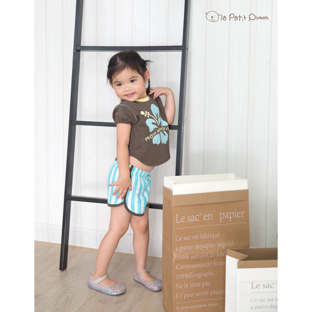 Le Petit Pumm طقم بلوزة وشورت — صورة 2