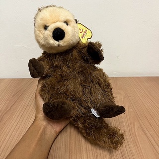 ตุ๊กตานาก Otter Crawling Otter ตุ๊กตาสัตว์เหมือนจริง ตุ๊กตาสัตว์น้ำ ตุ๊กตาตัวนาก นาก  Otter Stuffed Animal  Small-clawed