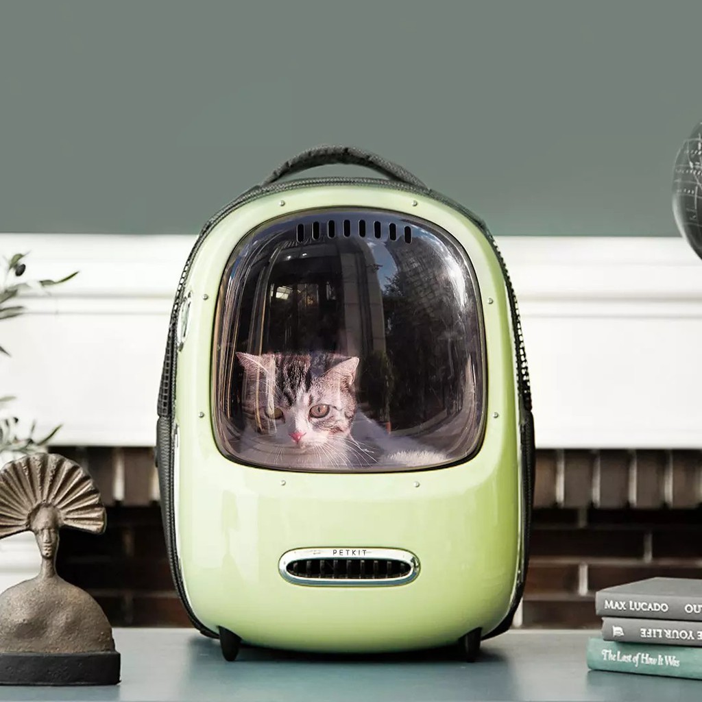 PETKIT Breezy Smart Cat Carrier กระเป๋าเป้สัตว์เลี้ยง ผู้ให้บริการแมว