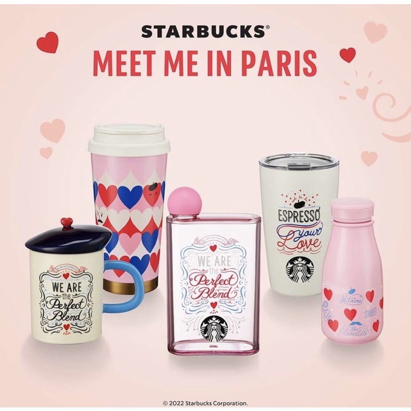 ★ Starbucks Meet Me In Paris Collection