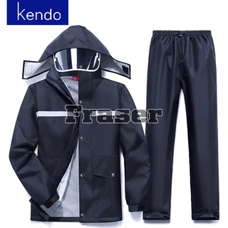 (Kendo) เสื้อกันฝนกันน้ํากันลมขนาดใหญ่สําหรับขี่รถจักรยานยนต์