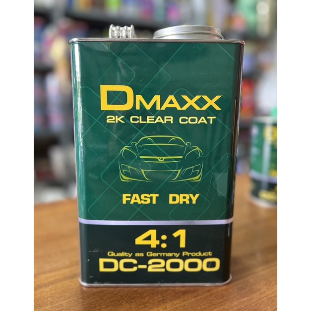 แลคเกอร์แพลน เคลียร์ 2K 4:1 D MAXX (DC-2000) เนื้อ 3.785 + ฮาร์ท 0.946 ลิตร