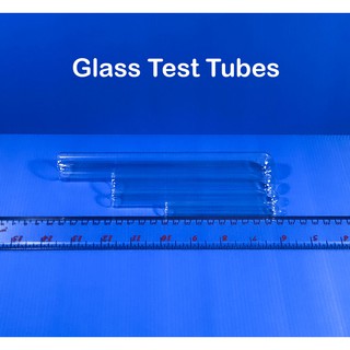 หลอดทดลองวิทยาศาสตร์ หลอดแก้วทดลอง Glass Test Tube - Laboratory Test Tube