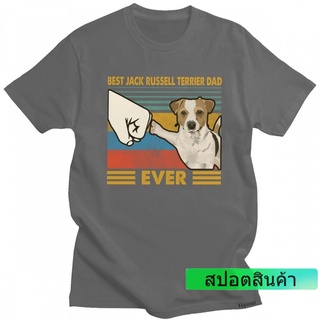 เสื้อยืด ผ้าฝ้าย 100% พิมพ์ลาย Jack Russell Terrier Ever Dog Lover ใส่สบาย สําหรับผู้ชาย