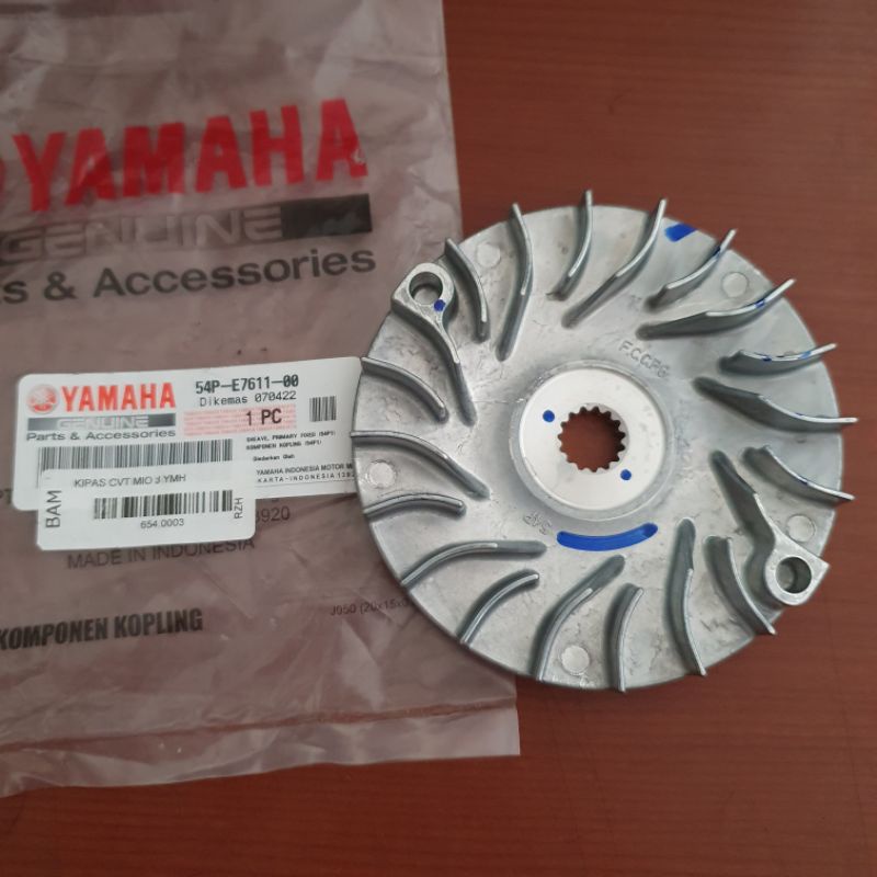 Cvt พัดลม mio j mio gt xeon original yamaha 54p-e7611-00 original sheave ส่วนประกอบคลัตช์คงที่หลัก