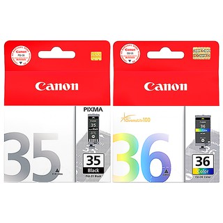 ตลับหมึก Canon 35 แท้ PGI35 Black CLI36 Color IP100IP110 Printer Cartridge