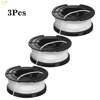 สาย Spool &amp; Line สำหรับ Black &amp; Decker ST7701 STC1820 3 ชิ้น สำหรับ Black &amp; Decker A6481 Strimmer อุปกรณ์ 3X ST7700 ST7701 STC1820