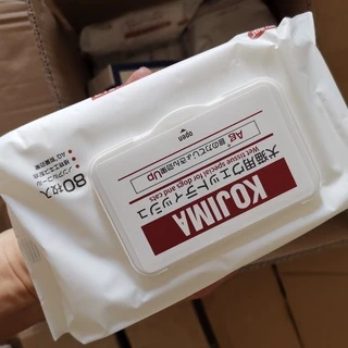 🇯🇵[พร้อมส่ง]Kojima Pet wipes ทิชชู่เปียก กระดาษเปียกสำหรับสัตว์เลี้ยง 80แผ่น