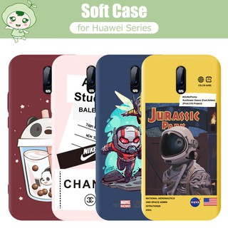 Soft TPU Case เคส Huawei Y7A P Smart 2021 Y5P Y6P Y7P Y8P 2020 P40 Pro Plus Y9 Prime 2019 Nova 2i 3i 4 3e 4e 5T 5i 7i 6 SE Mate 30 10 20 Lite 7 Pro P20 P30 P Smart Plus Drink Sign Casing