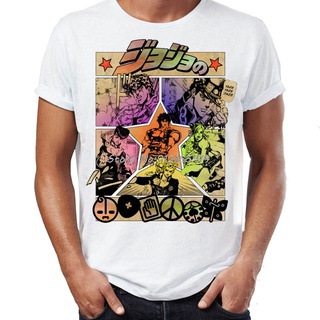 เสื้อยืดวินเทจขายดี เสื้อยืดลําลอง แขนสั้น คอกลม พิมพ์ลายกราฟิก Chariot Jojos Bizarre Adventure แนวสตรีท คลาสสิก สําหรับ