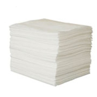 CLNS0040 แผ่นดูดซับน้ำมัน / Oil Sorbent Sheet ( 50 ชิ้น / กล่อง )