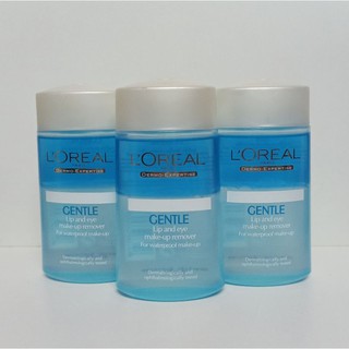 LOREAL Gentle Lip &amp; Eye Make-Up Remover 125 มล เช็คเครื่องสำอาง