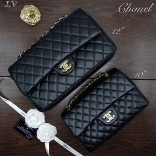 กระเป๋า CHANEL CLASSIC หนังเรียบ