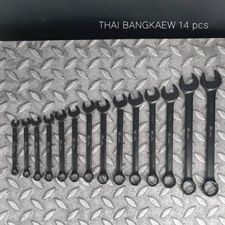 ชุดประแจแหวนข้าง ไทยบางแก้ว 14 ตัวชุด 8-24 มิล