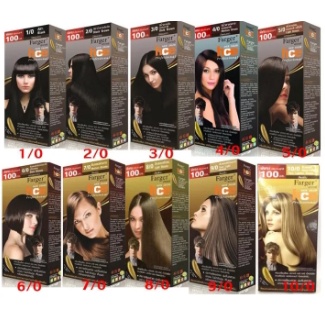 สีฟาเกอร์ โทนสีธรรมชาติ/สีน้ำตาล Farger Natural/Brown Hair Color 100 ml.