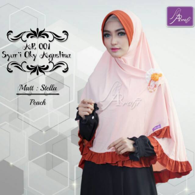 ผ้าคลุมฮิญาบ Arfi Ar 001