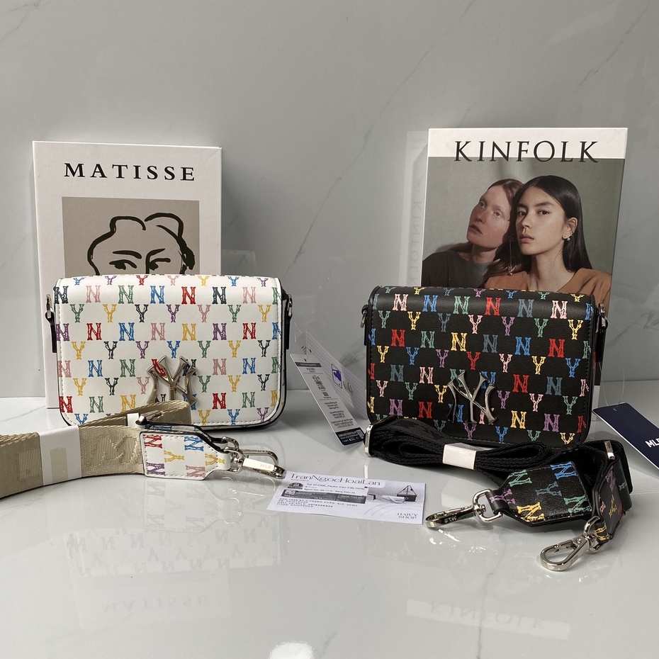 หนังสีขาว mlb Cross-Bags Surplus Goods