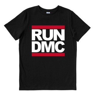 โลโก้ DMC - BLACK สําหรับวิ่ง | เสื้อยืด พิมพ์ลายวงดนตรี | เพลงเมอร์ช | Unisex | วงดนตรี MERCH | เสื้อยืด พิมพ์ลายดนตรี | แร็ปฮิปฮอป