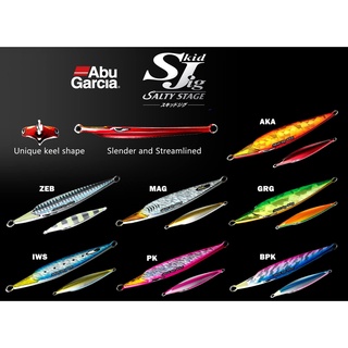 เหยื่อจิ๊ก ABU Salty Stage Skid Jig 80g.-250g.