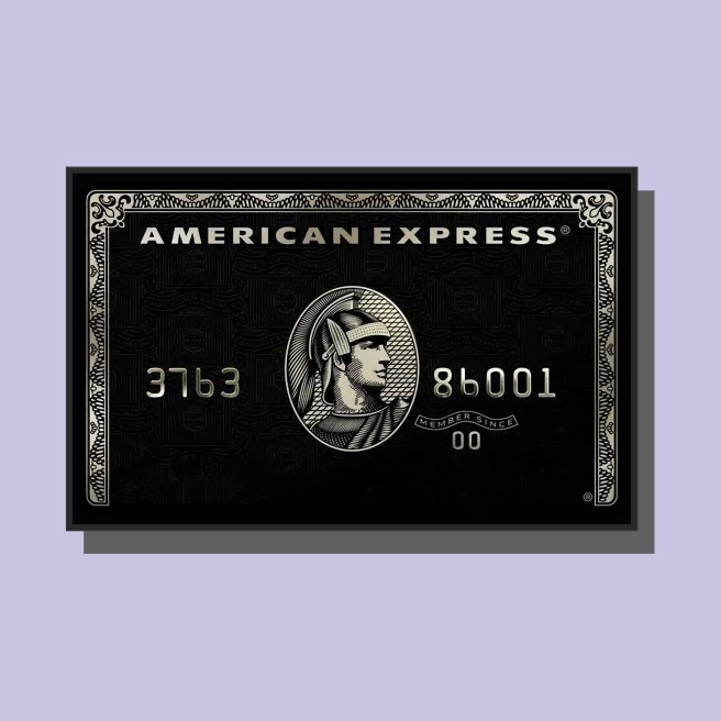 สติ๊กเกอร์การ์ด Amex SKIN