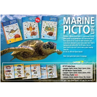 Marine Pictolife Book หนังสือปลา ทะเล