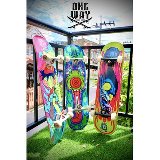 ONEWAY x DIRT Skateboard Complete | สเก็ตบอร์ดประกอบพร้อมเล่น ราคาโปรโมชั่น [สินค้าพร้อมส่ง]