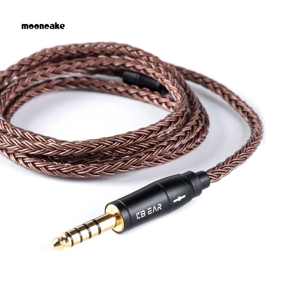 AKAMoon KBEAR 2.5/3.5/4.5mm MMCX/2Pin/QDC Pure Copper 16 Cores Earphones Balanced Cable z87z