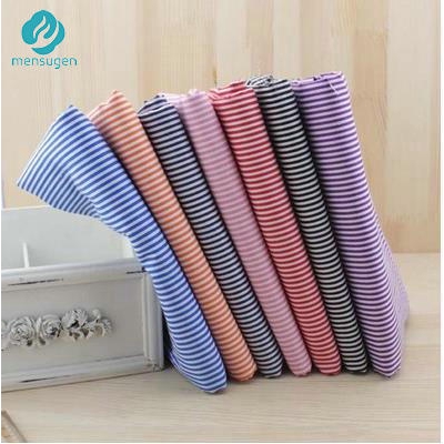 ผ้าคอตตอน 100% สำหรับ DIY แบบ Stripe ขนาด 50cm x 150cm แพ็ค