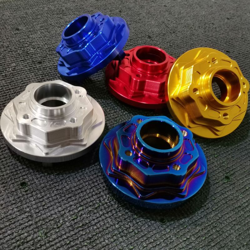 Dream WAVE100 ALLOY SPROCKET HUB TITANIUM CNC