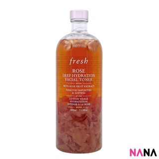 Fresh Rose Deep Hydration Facial Toner 400ml โทนเนอร์บำรุงผิวหน้ากระตุ้นความชุ่มชื้นสารสกัดจากดอกกุหลาบ 400 มิลลิลิตร