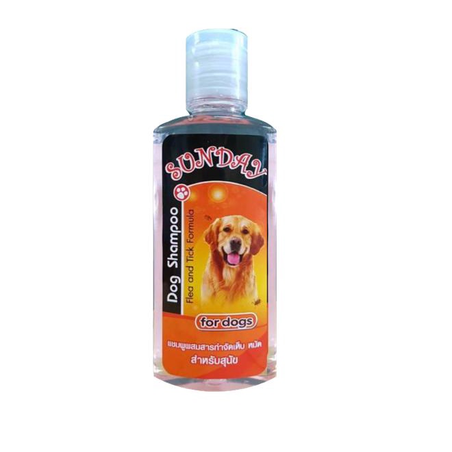 Sunday แชมพู กำจัด เห็บ หมัด สุนัข 250 mL ( อย. วอส. 169/2555)