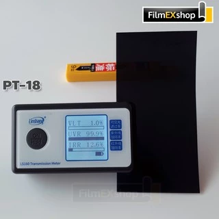 PT-18 VLT 1% ฟิล์มคาร์บอน Carbon Window Film ฟิล์มกรองแสง ฟิล์มติดกระจก ฟิล์มกรองแสงรถยนต์ (ราคาต่อเมตร)