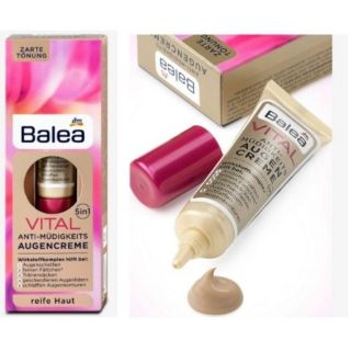 ครีมบำรุงรอบดวงตา 5 อิน1  🇩🇪Balea Vital 5in1 Anti Müdigkeits Augencream mit zarter Tönung