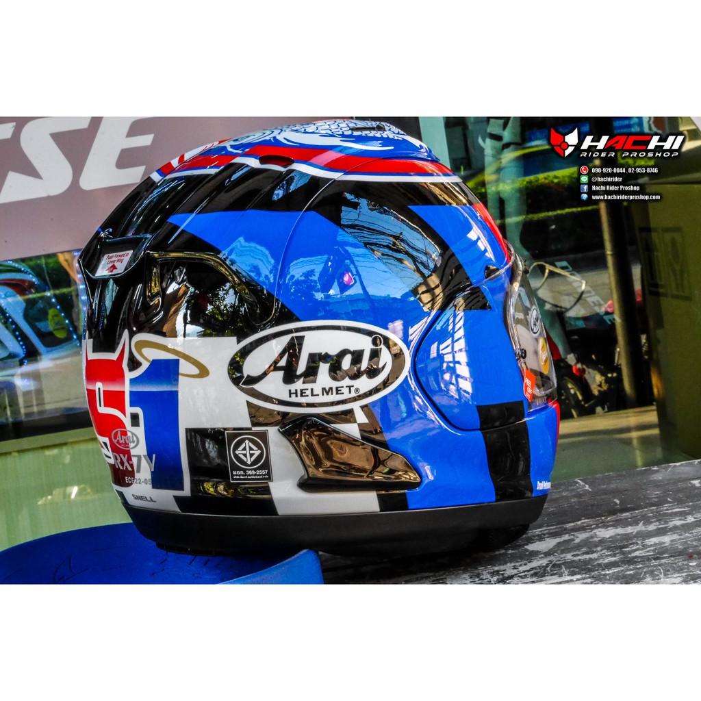 充実の品 Arai RX-7V Leon Haslam XLサイズ ヘルメット/シールド - www