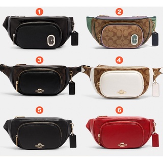 Coach 91066 91010 6548 6488 Court Belt Bag Women Men Waist Chest Pouch Beg . กระเป๋าคาดเอว