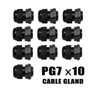 10 ชิ้น เคเบิ้ลแกลน Cable Gland PG7