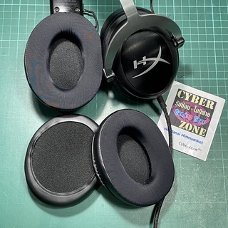 ฟองน้ำ HyperX Cloud core 1 / core 2 / Alpha / Stinger / Stinger S 7.1 / Silver  แบบคูลลิ่งเจล (นุ่ม  ใส่นานไม่ร้อน)