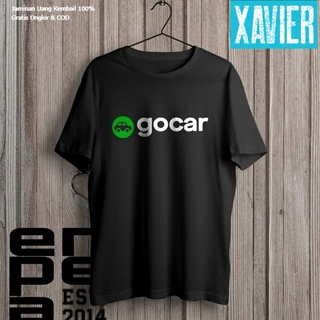 เสื้อยืดผ้าฝ้ายพิมพ์ลายคลาสสิก เสื้อยืดแขนสั้น พิมพ์ลาย 30S Distro GoCar สไตล์อินโดนีเซีย สําหรับเด็ก และผู้ใหญ่