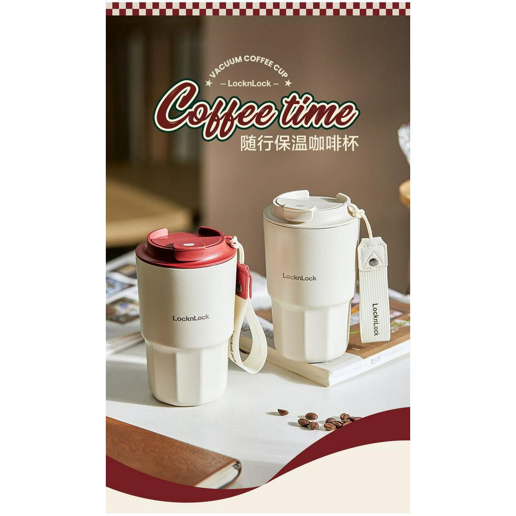 [ใช้งานเอง] Locknlock LocknLock กระติกน้ําร้อน แก้วกาแฟ สเตนเลส 316 สําหรับนักเรียนหญิง