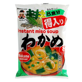 ชินซูอิชิซุปเต้าเจี้ยวผสมสาหร่าย 176กรัม Shinsuichi Soya-bean mixed seaweed soup 176 grams