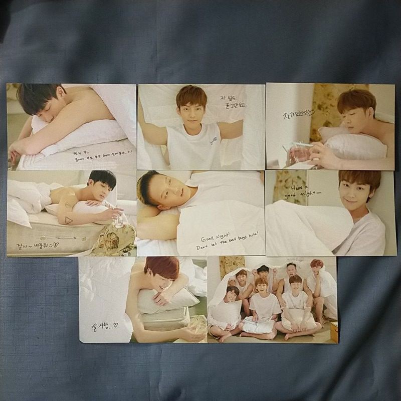 BTOB SG 2019 SG19 SEASON GREETINGS 2019 โปสการ์ด EUNKWANG MINYUK CHANGSUB HYUNSIK ILHOON SONGJAE