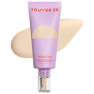 🇺🇸Preorder🇺🇸Tower 28 Beauty SunnyDays SPF30 Tinted Sunscreen Foundation แท้100%