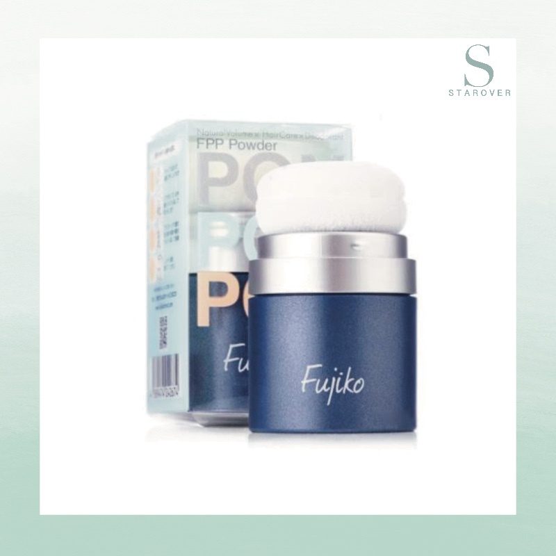 FUJIKO PONPON HAIR POWDER แป้งตบผม ผมหายมัน ผมพองมีวิลลุ่ม
