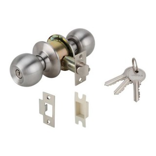 ลูกบิดทั่วไป HAFELE 489.93.110 หัวกลม สีสเตนเลส HF 489.93.110 ENTRANCE KNOB STAINLESS STEEL